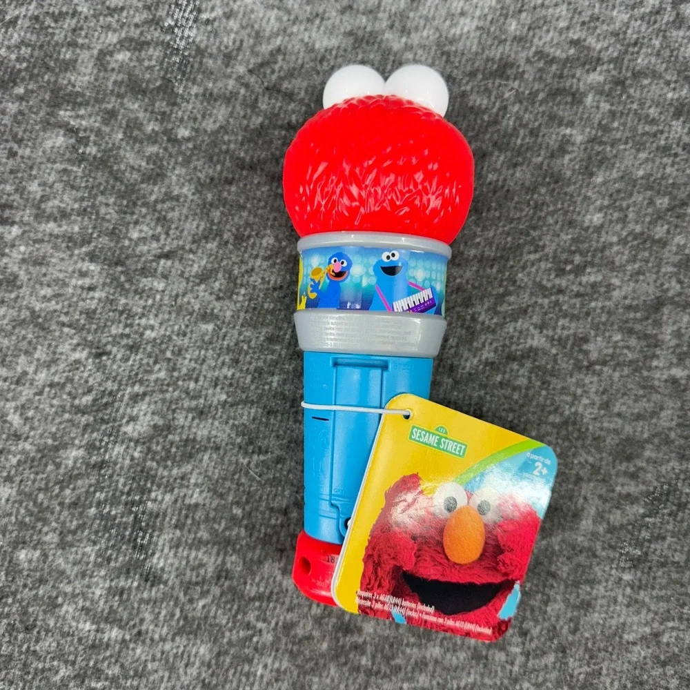 Sesame‎ Street Elmo Sing Along Microphone Toy Kids Fun Music Play